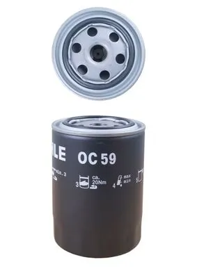 OC59 Mahle Original Масляный фильтр двигателя
