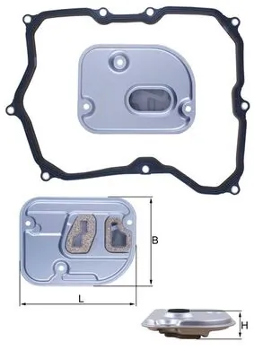 HX236D Mahle Original Масляный фильтр АКПП