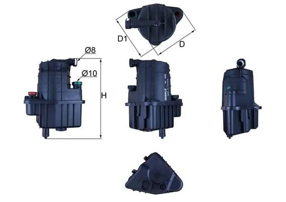 KL469 Mahle Original Фильтр топлива