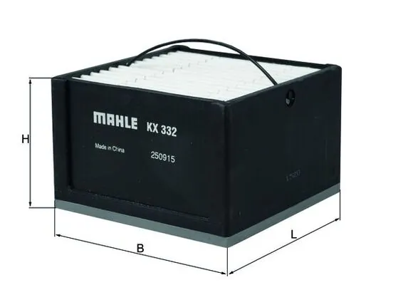 KX332 Mahle Original Фильтр топлива