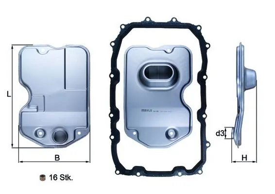 HX160KIT Mahle Original