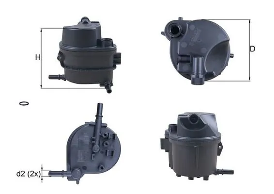 KL777D Mahle Original Фильтр топлива