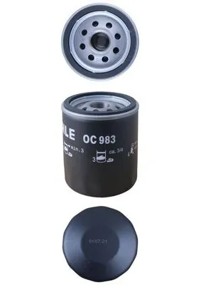 OC983 Mahle Original Масляный фильтр двигателя