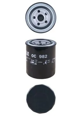 OC982 Mahle Original Масляный фильтр двигателя