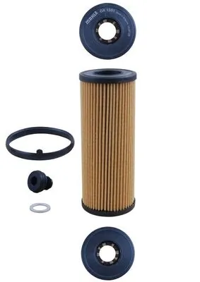 Фильтр очистки масла центробежный Mahle Original OX1351D цена, от 5.81 USD