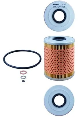 OX187D Mahle Original Масляный фильтр двигателя