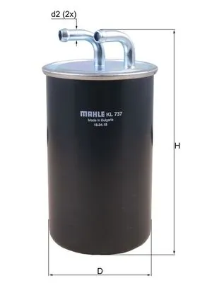 Filtro de combustível Mitsubishi Grandis NAW