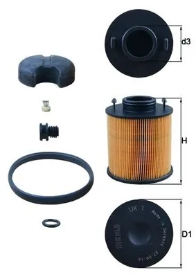 U620 Mann-Filter Фильтр ad blue