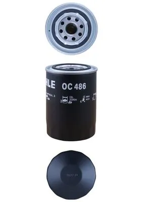 OC486 Mahle Original Масляный фильтр двигателя