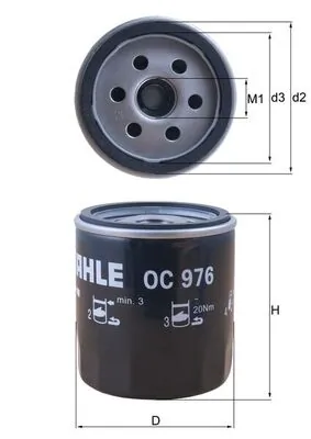 Filtro de aceite motor   