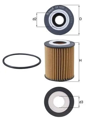 OX1237D Mahle Original