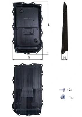 HX184KIT Mahle Original Поддон АКПП