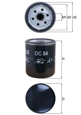 OC84 Mahle Original