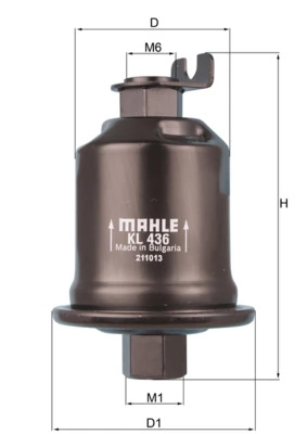 KL436 Mahle Original Фильтр топлива