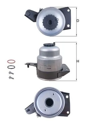 KL829D Mahle Original Фильтр топлива
