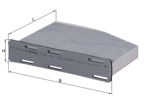 Filtro de salão Seat Altea 5P5, 5P8