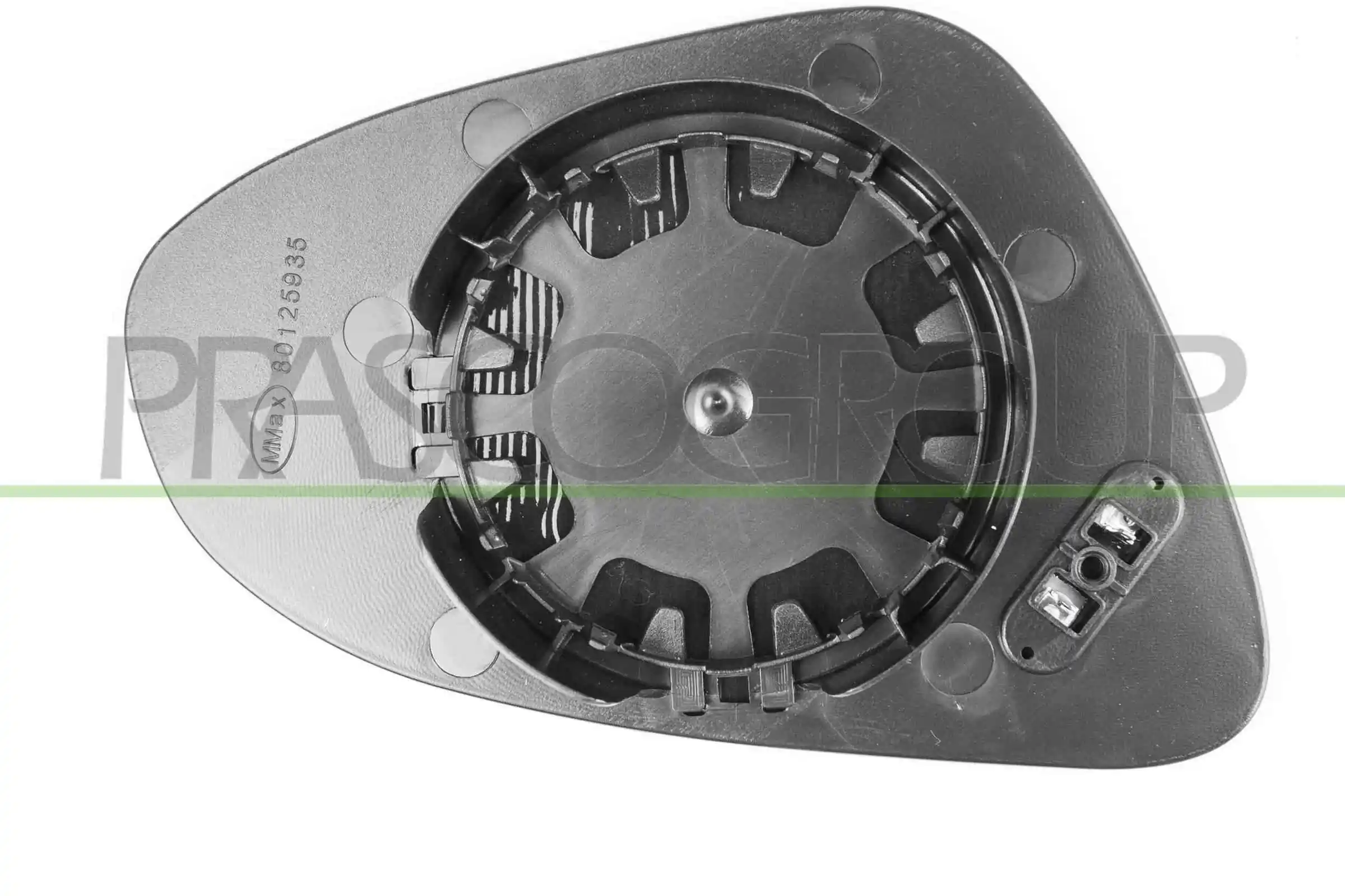 Elemento espelhado do espelho de retrovisão esquerdo Toyota Yaris  P13