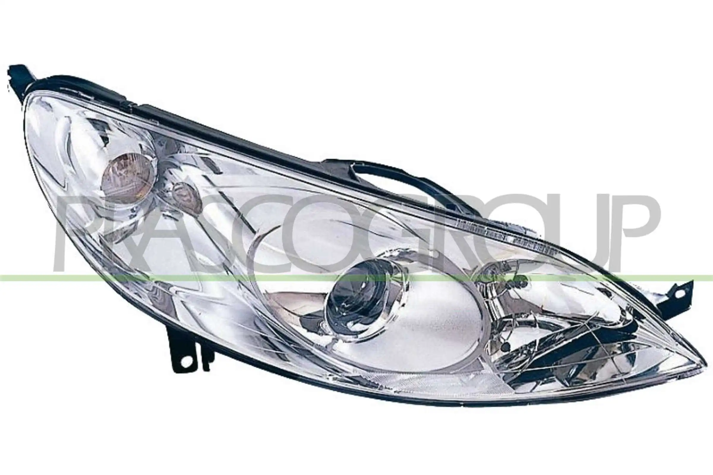 Правая блок фара Peugeot 407 седан (6D) (2004 - 2011) цена, от 125.43 USD