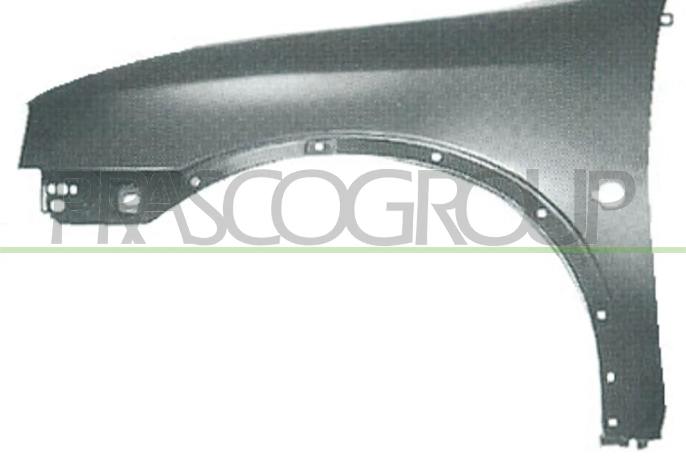 Pára-lama dianteiro esquerdo para Opel Combo A 