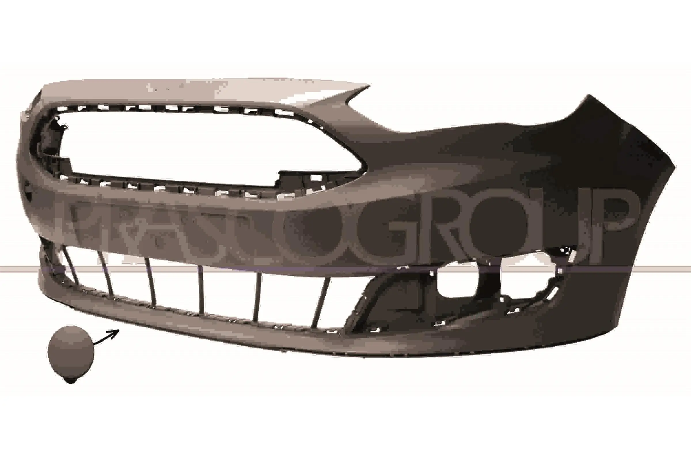 Pára-choque dianteiro Ford C-Max CB7