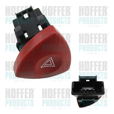  Botão de ativação do sinal de emergência Renault Espace IV monovolume (JK0) (2002 - 2026) IV