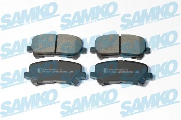 Задние тормозные колодки 193949 Maxgear