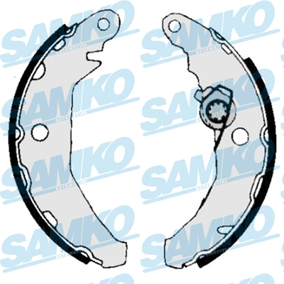 Задние барабанные колодки 1648631 Ford