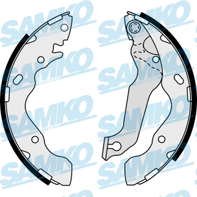 Купить H07SHOE902052 KAP Задние барабанные тормозные колодки
