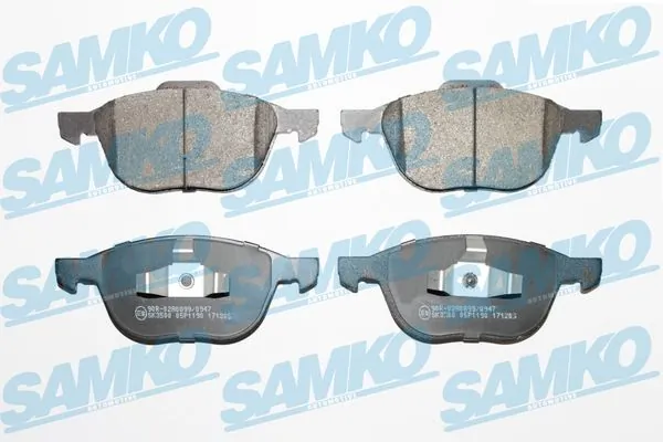 Sapatas do freio dianteiras de disco Mazda 3 BL