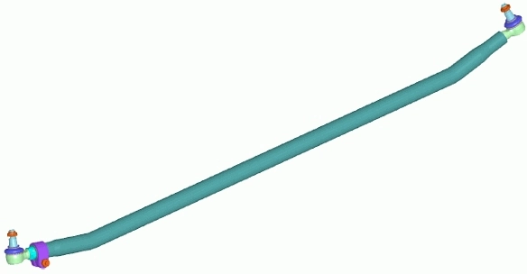 Купить 38684 Lemforder Тяга рулевая в сборе
