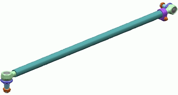 Тяга рулевая передней подвески продольная 220648 C.e.i.