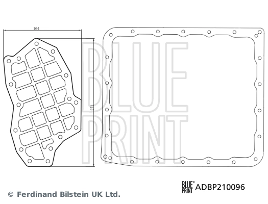 ADBP210096 Blue Print Масляный фильтр АКПП