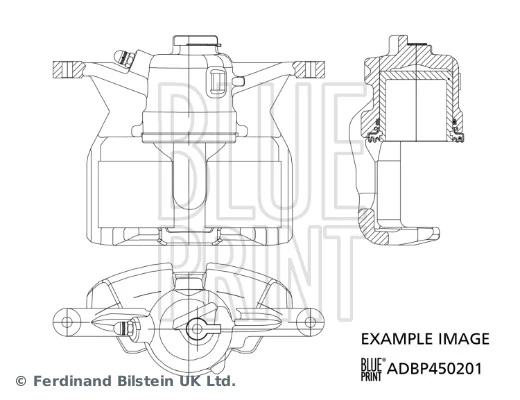 Тормозной суппорт правый задний Nissan Qashqai II внедорожник (J11) (2013 - 2021) цена, от 50.73 USD