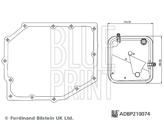 Фильтр коробки автомат Baldwin 20011 цена, от 28.84 USD