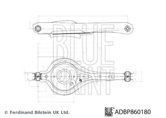Нижний рычаг задней подвески ARM598 Magneti Marelli