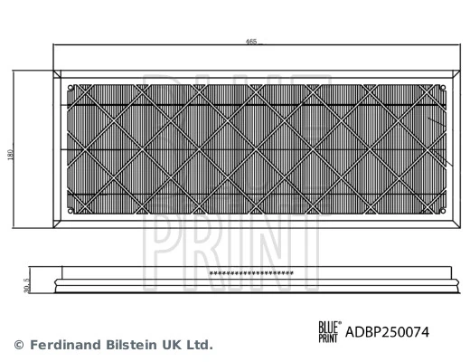 Фильтр воздушный отопителя Alpha Filter AF5288S цена, от 23.91 USD