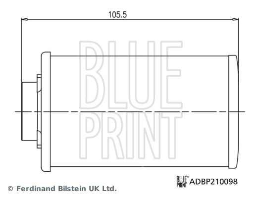 ADBP210098 Blue Print Масляный фильтр АКПП
