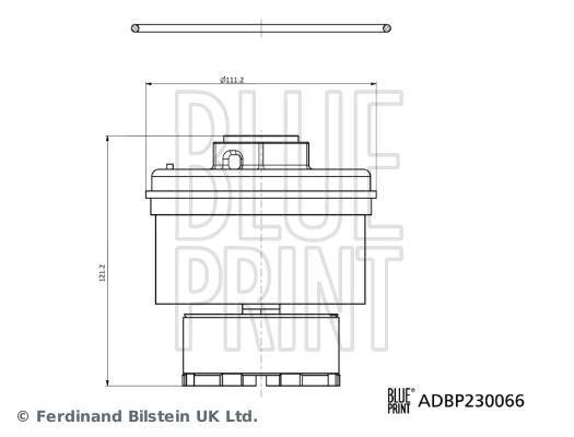 Фильтр тонкой очистки топлива Blue Print ADBP230066 цена, от 63.71 USD