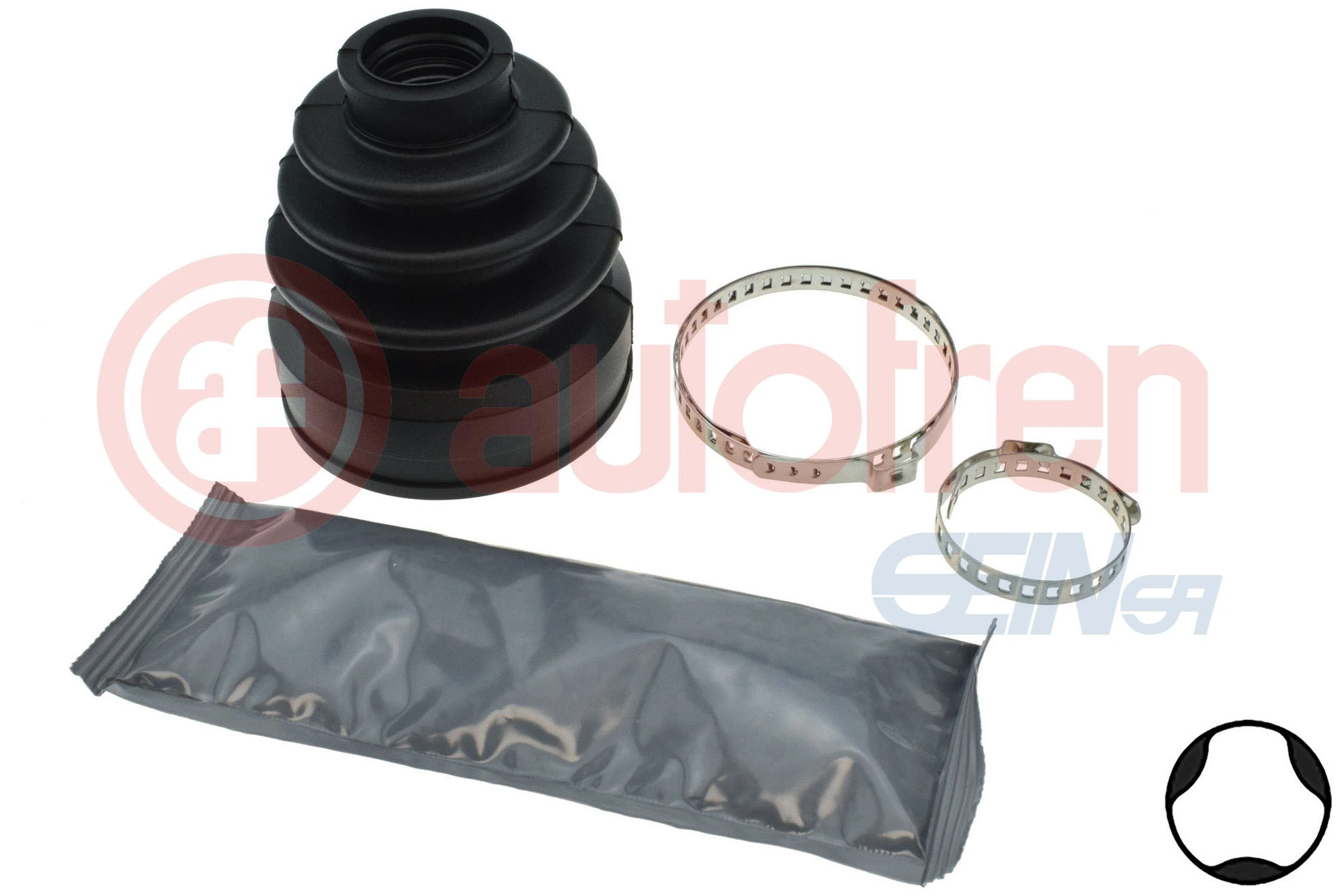 Fuelle, árbol de transmisión delantero interior D8466 Autofren