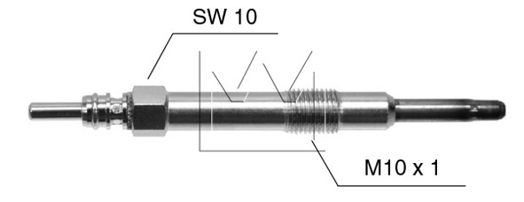  Vela de incandescência Opel Vectra C sedan (2002 - 2008) C