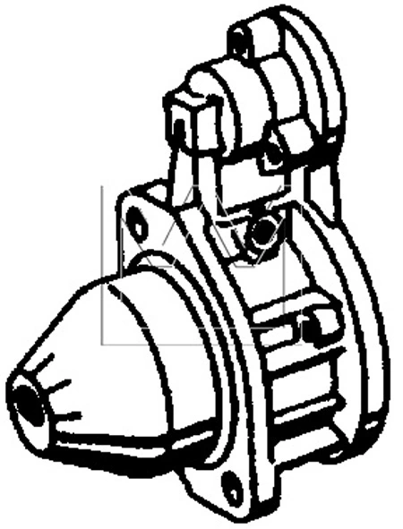 Bucha do motor de arranco para Ford Taunus  GBTS, GBFS, CBTS