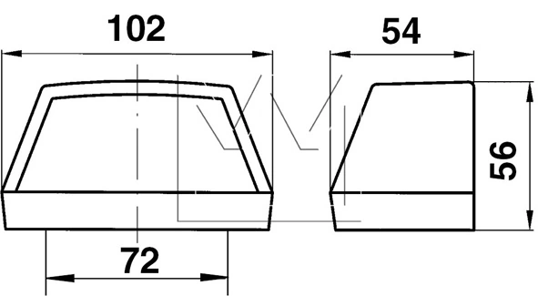 912599 Schmitz Фонарь освещения номера