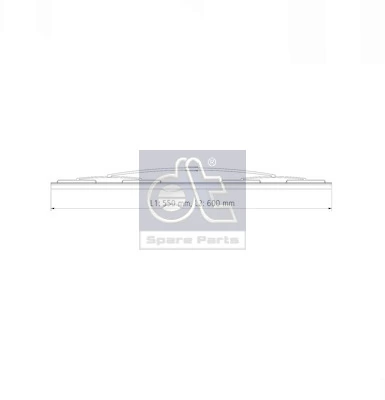 Limpa-pára-brisas do pára-brisas, kit de 2 un. Volkswagen LT 2DB, 2DE, 2DK