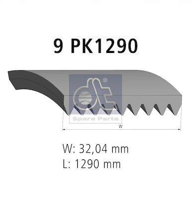 Клиновый ремень Renault (RVI) 5000686750 цена, от 15.23 USD