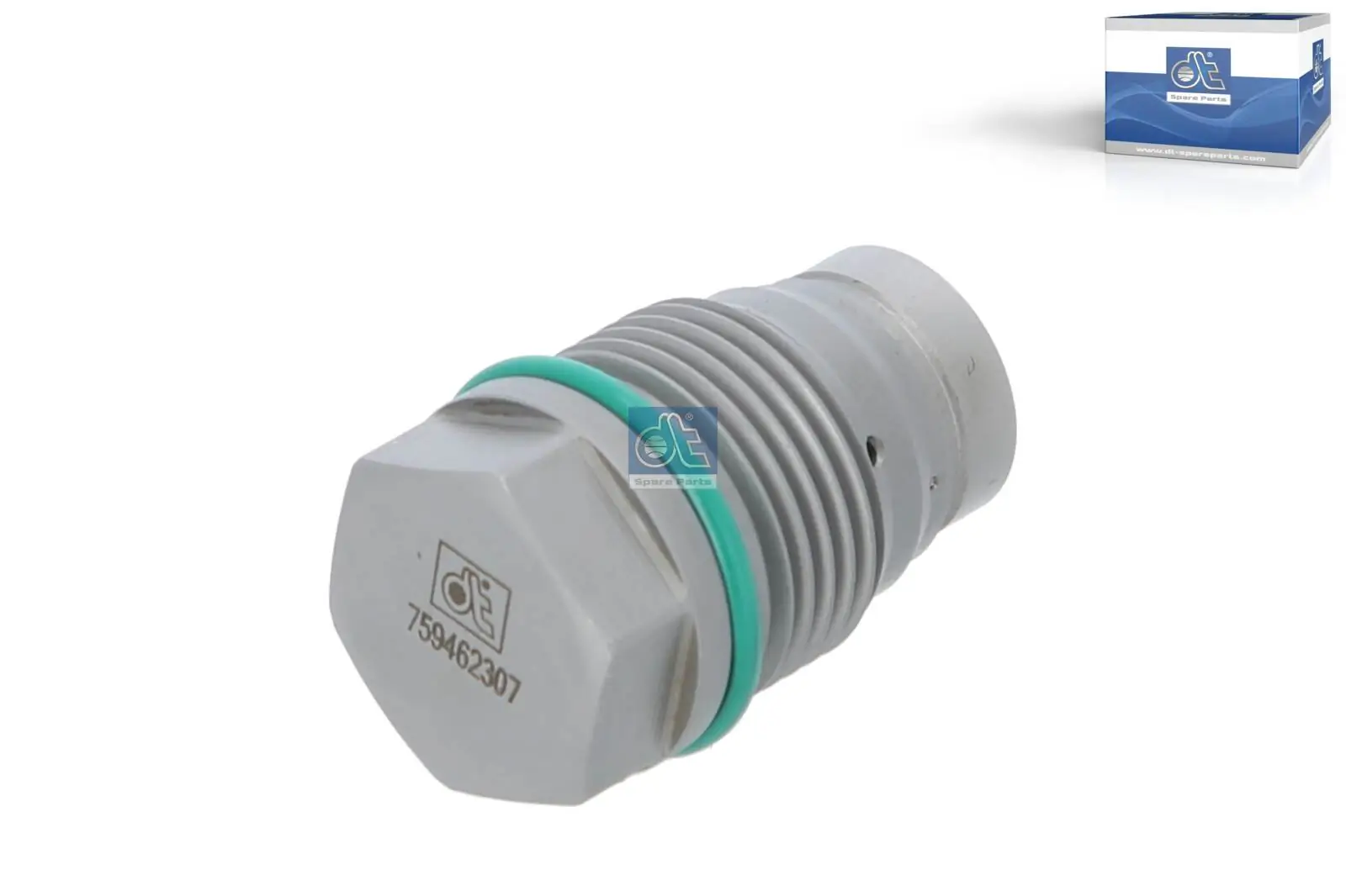 Regulador de pressão de combustível na régua de injectores Fiat Qubo 255