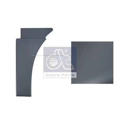 Расширитель передней арки колеса, правый MAN 81664100306