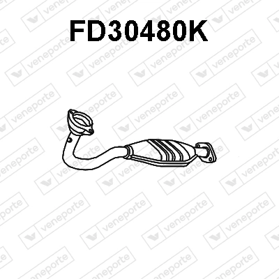 Convertidor - catalisador Ford Escort 7 GAL, AAL, ABL