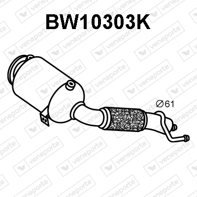  Convertidor - catalisador MINI Cooper conversível (F57) (2014 - 2026) 