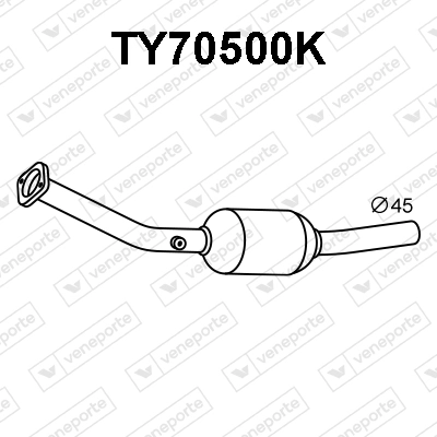 Convertidor - catalisador Ford Fiesta