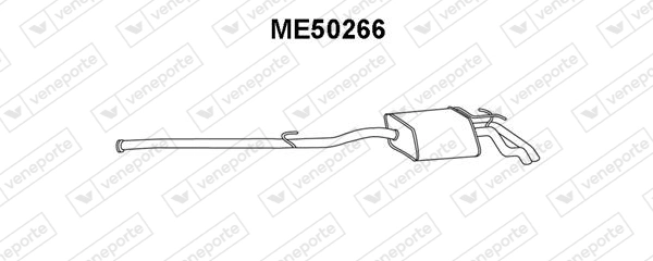 Купить Глушитель задний Мерседес-бенц Е  W210